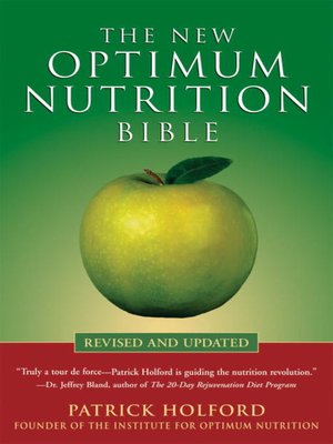 The New Optimum Nutrition Bible - ebook